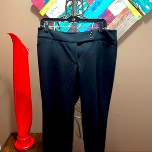 White House Black Market Slim Crop size 12 Black